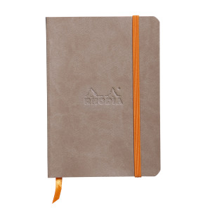 Rhodia Softcover Notebook - Medium - Taupe - Dotted